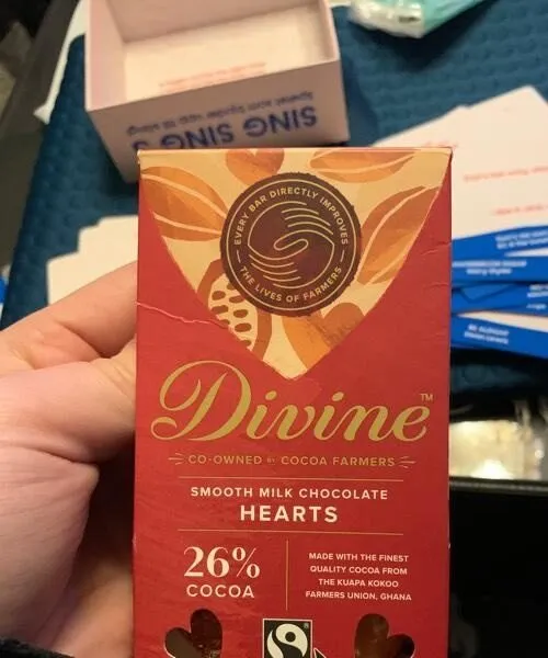 Smooth Milk Chocolate Hearts