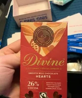 Smooth Milk Chocolate Hearts
