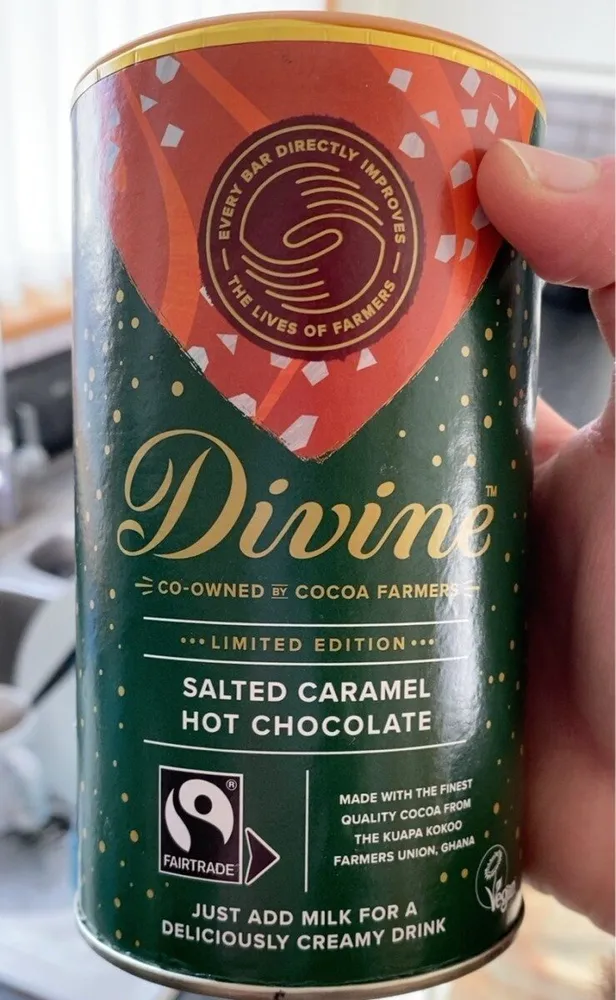 Salted Caramel Hot chocolate
