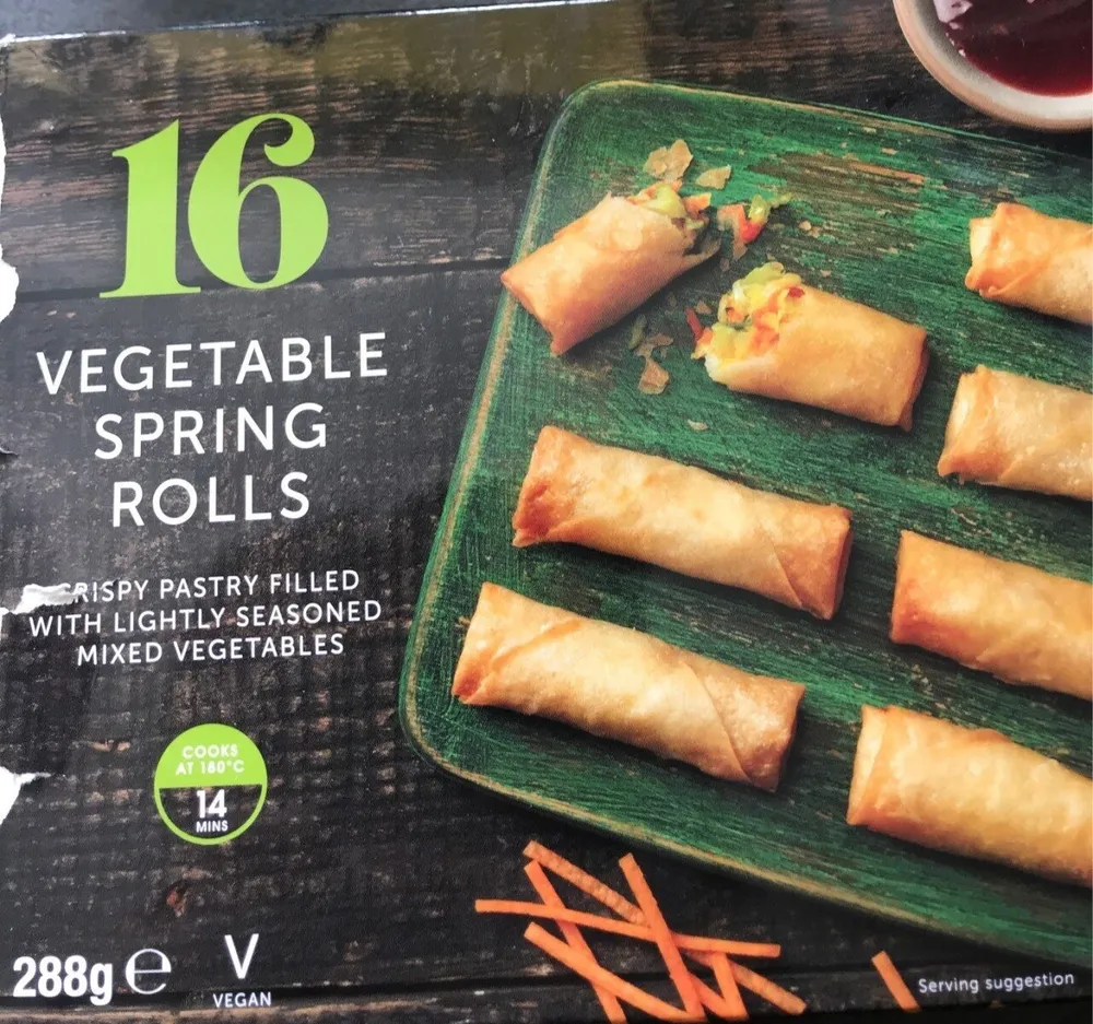 Vegetable spring rolls