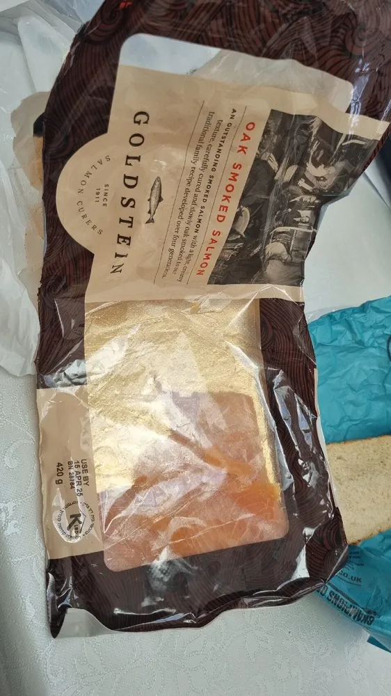 Oak smoked salmon