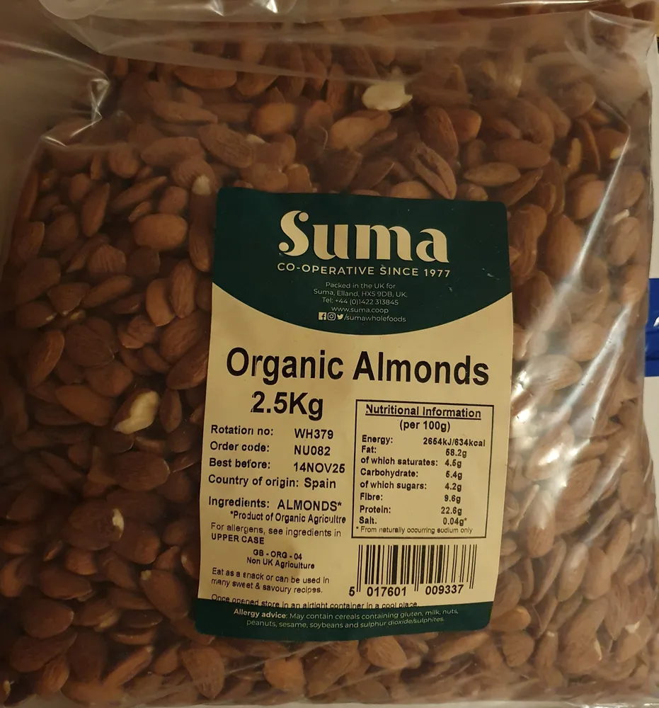 Organic Almonds