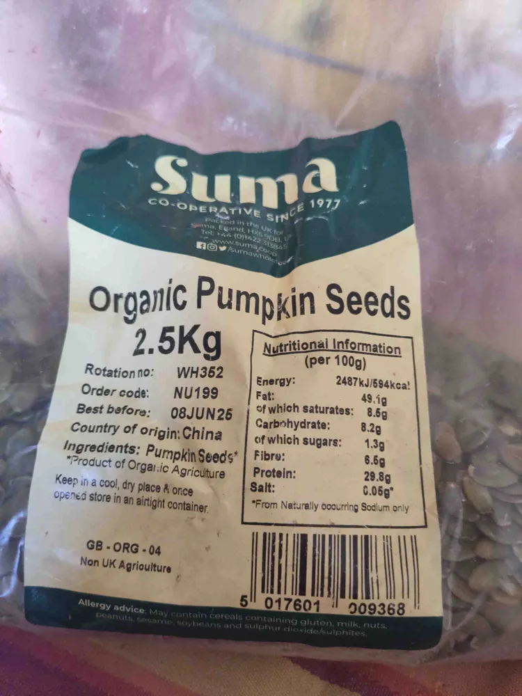 Organic Pumpkin Seeds