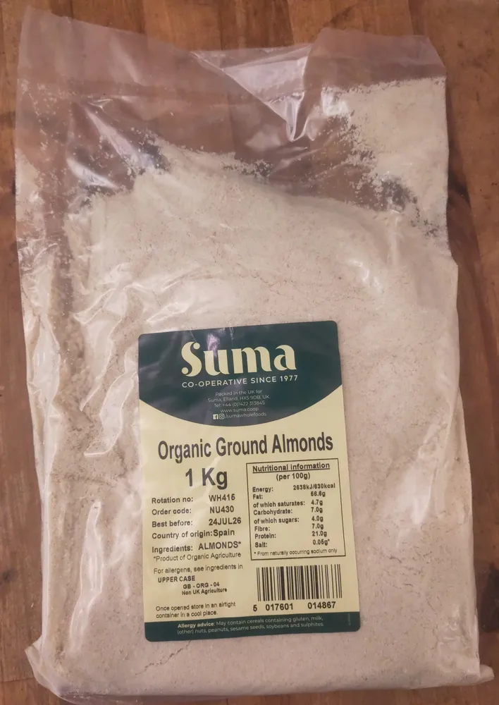 Organic Ground Almonds