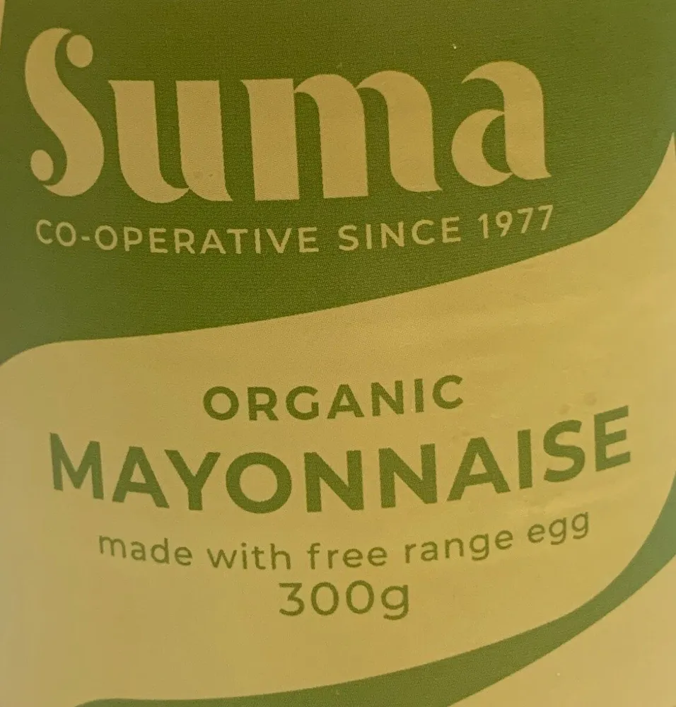 Suma organic mayonnaise