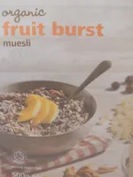 Organic fruit burst muesli