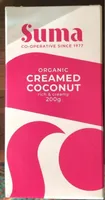 Organic creamed coconut