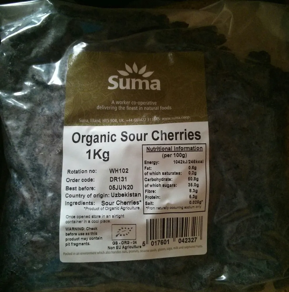 Organic Sour Cherries