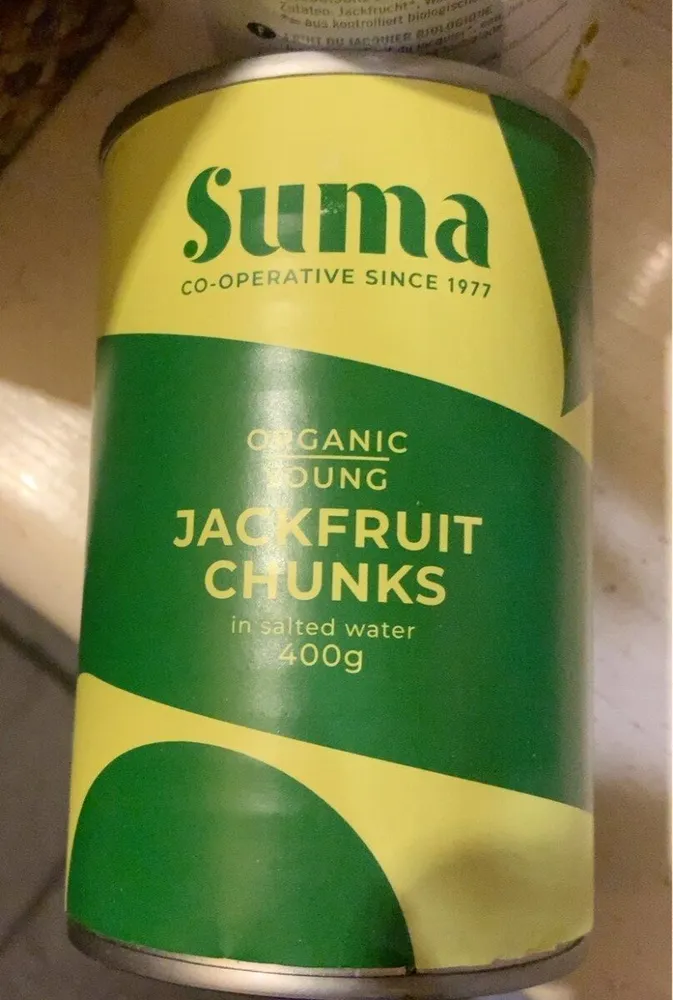 Organic jackfruit chunks