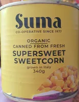 Organic Supersweet Sweetcorn
