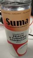 Sparkling Peach & Turmeric Kombucha