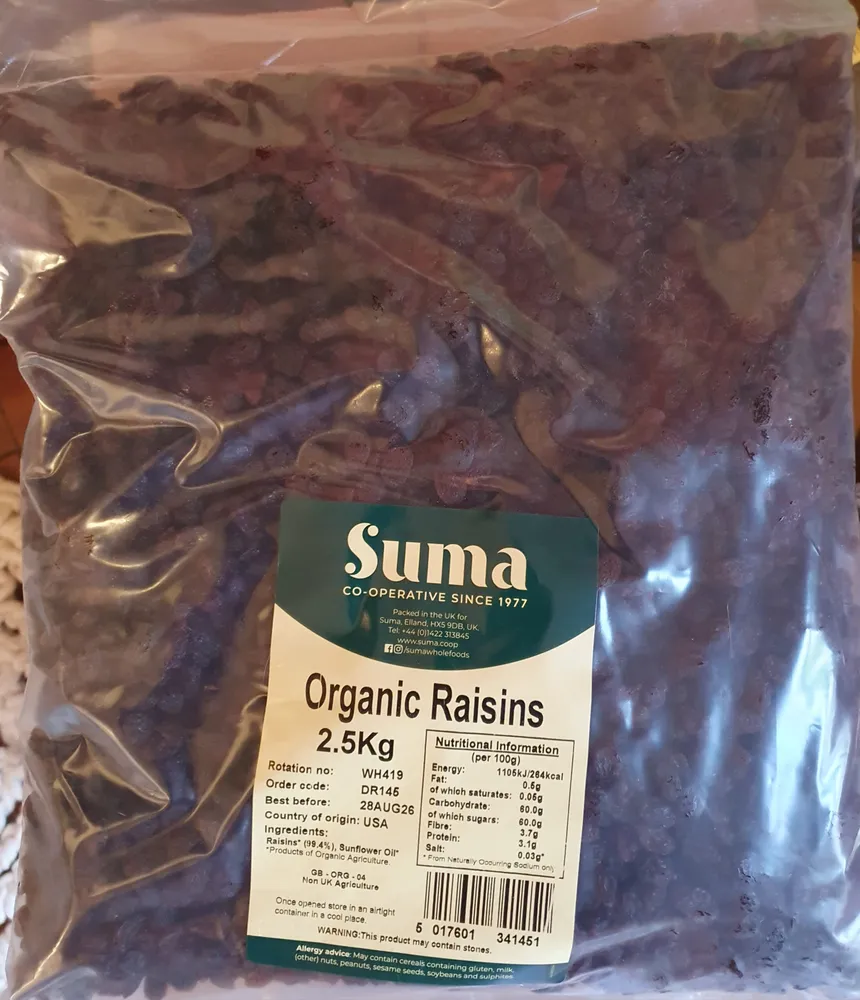 Organic Raisins