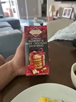 All Butter Raspberry & White Chocolate Shortbread