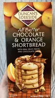 Chocolate and Orange Shortbread
