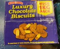 Luxury chocolate biscuits