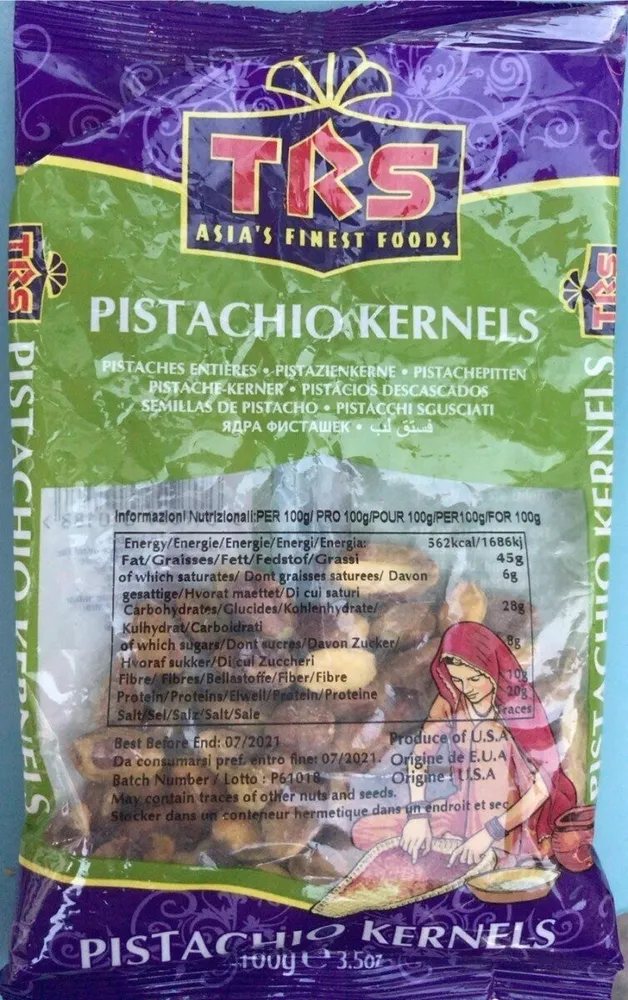 Pistachios kernels