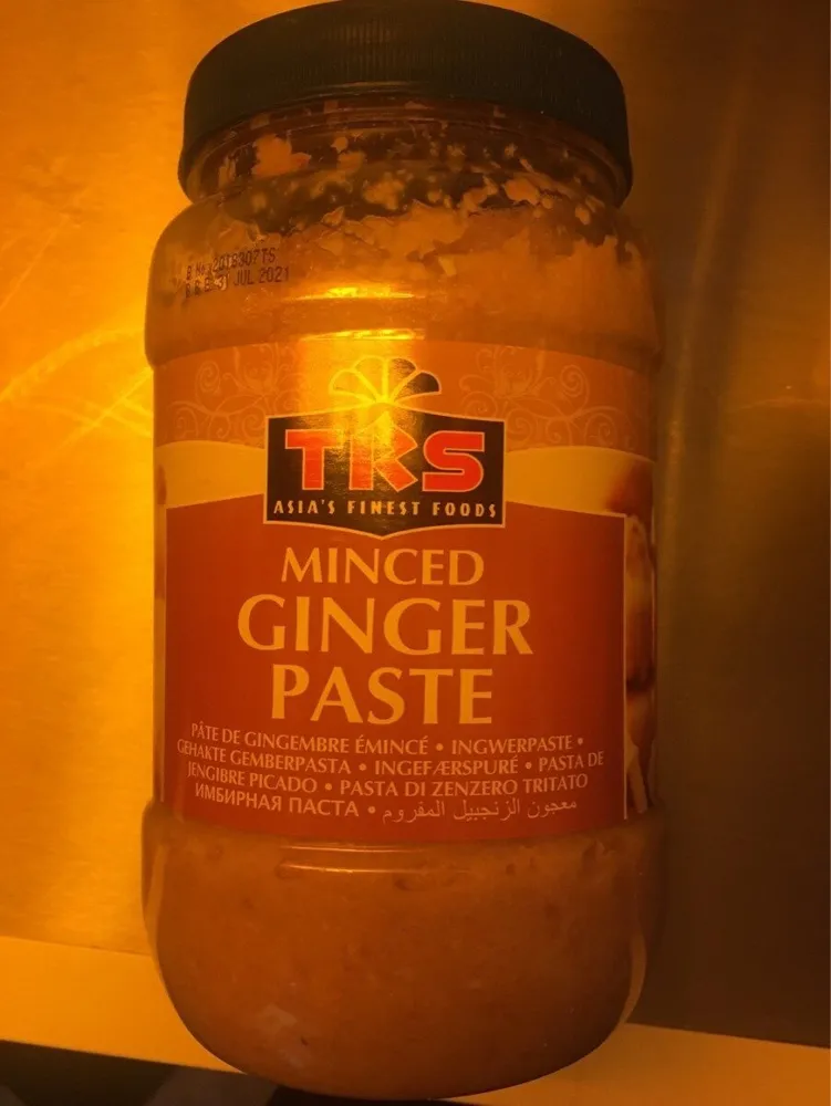 Minced ginger paste