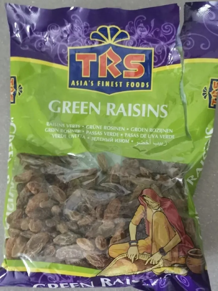 Raisins verts