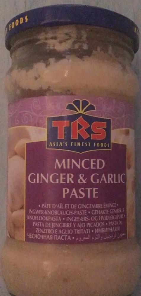 Minced Ginger & Garlic Paste