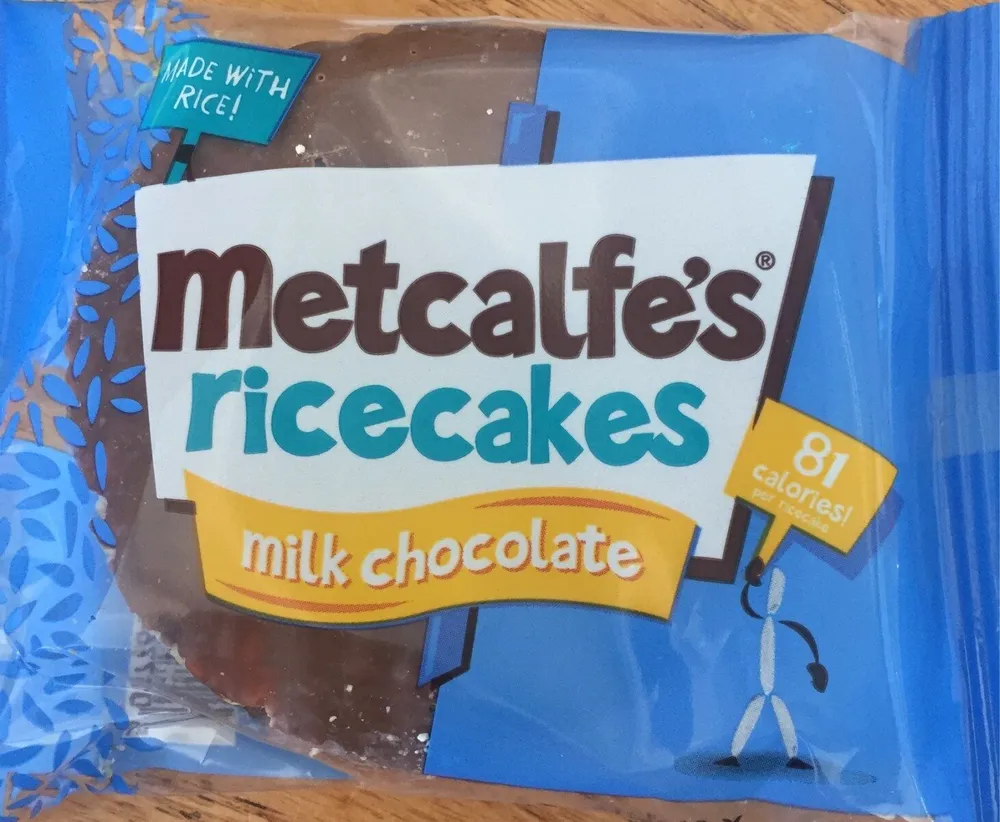 Metcalfe's Ricecakes Milk Chocolate