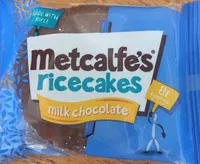 Metcalfe's Ricecakes Milk Chocolate