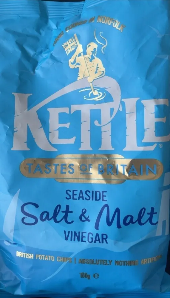 Seaside salt & malt vinegar crisps