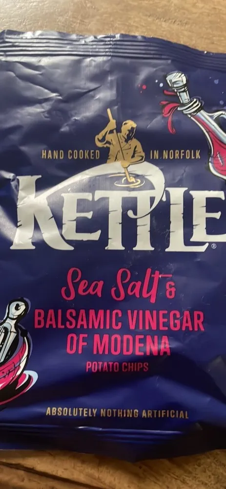 Sea Salt & Balsamic Vinegar of Modena Potato Chips