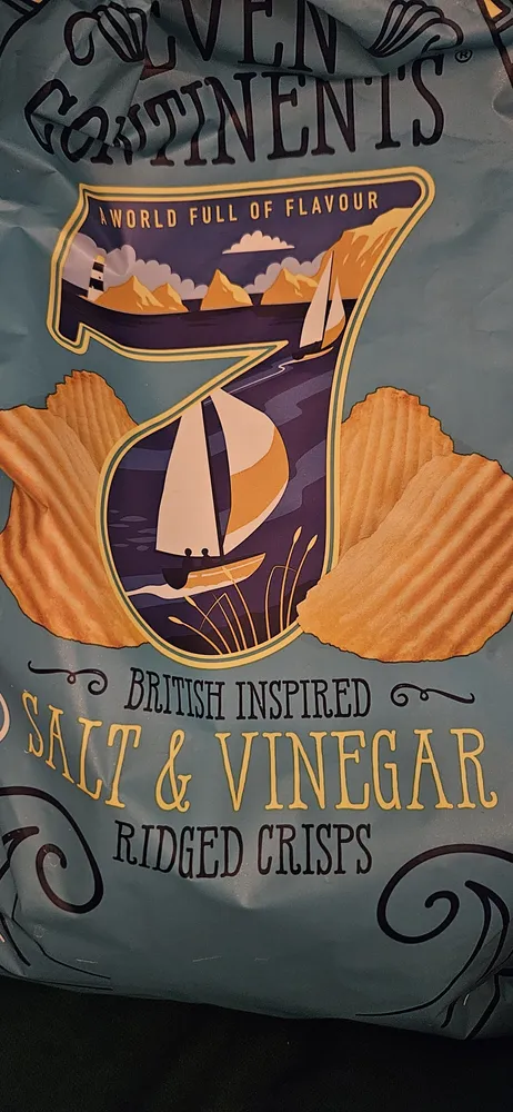 Salt and Vinegar Ridge Chips