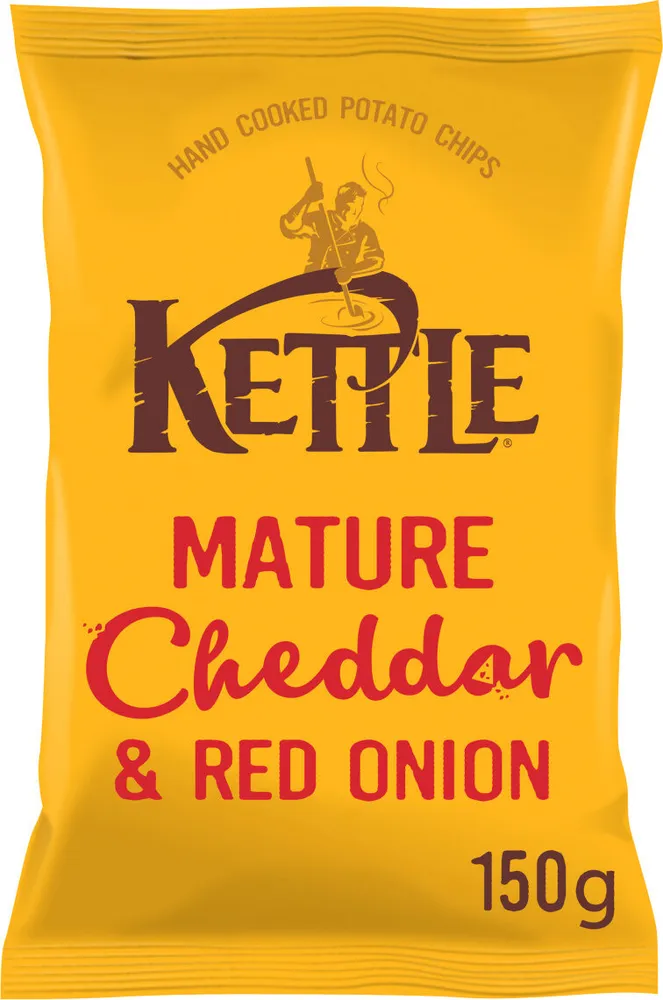 ® Mature Cheddar & Red Onion British Potato Chips