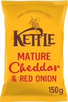 ® Mature Cheddar & Red Onion British Potato Chips