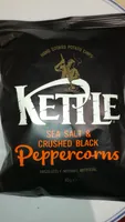 Kettle Sea Salt and Black Peppercrisps
