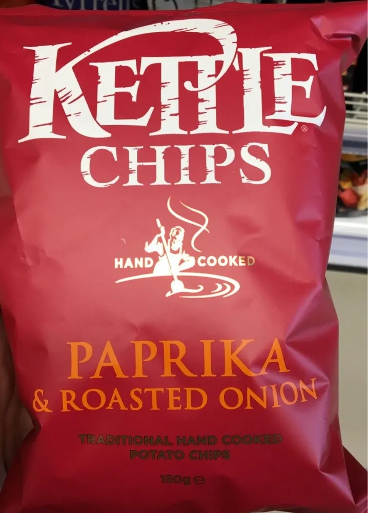 Chips Paprika & Roasted Onion 150G