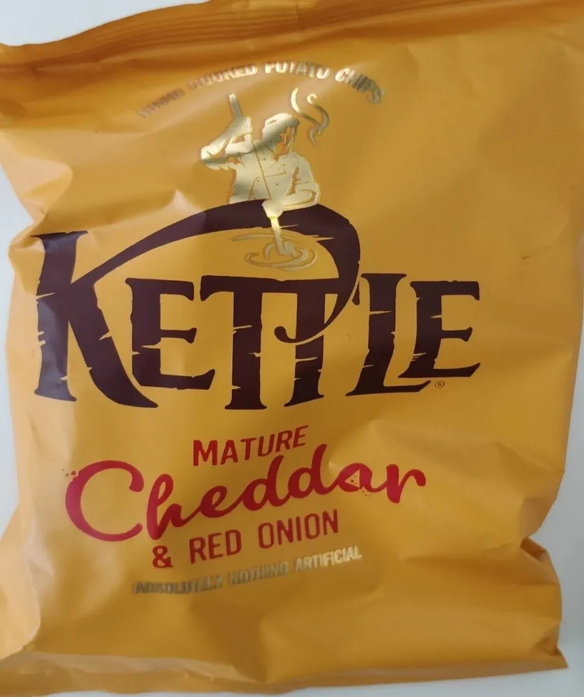 Kettle Chips - Mature Cheddar & Red Onion