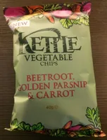 Kettle Vegetable Chips Beetroot, Golden Parsnip & Carrot 40G