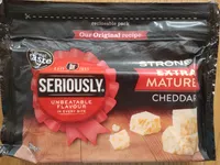 Mclellands Seriously Strong Cheddar White 350G