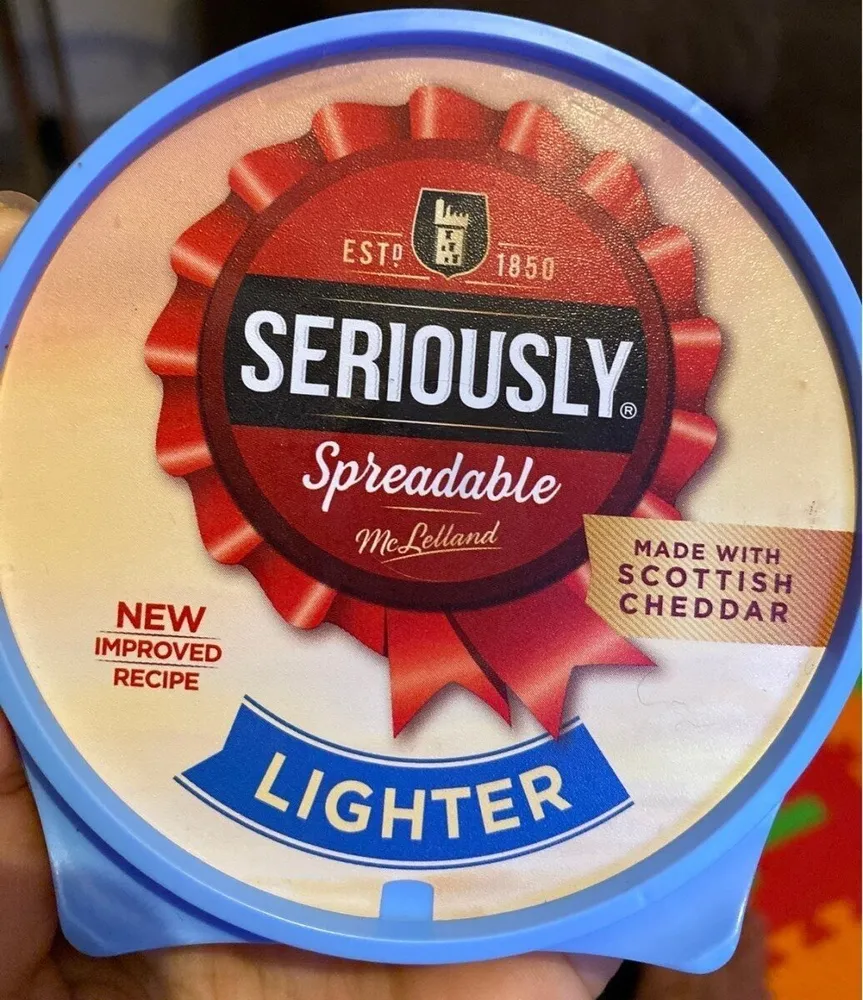 seriously spreadable light cheese