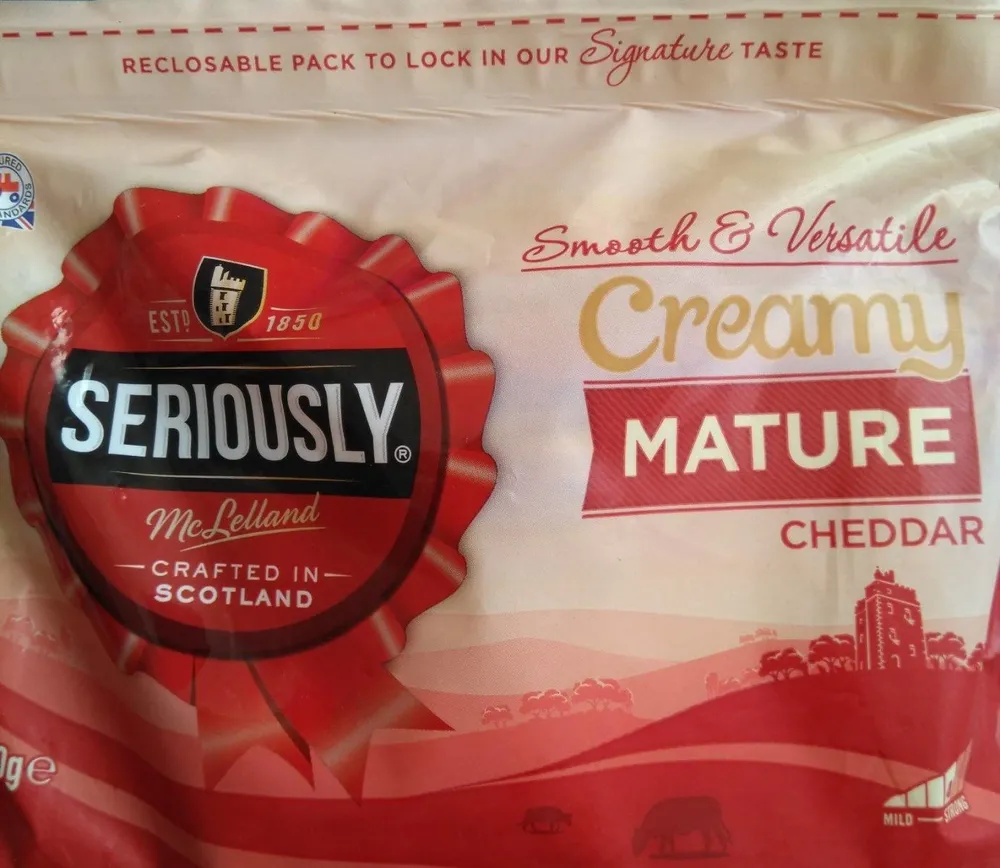 Seriously Strong Mature Cheddar 350G