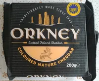 Orkney Scottish Island Cheddar