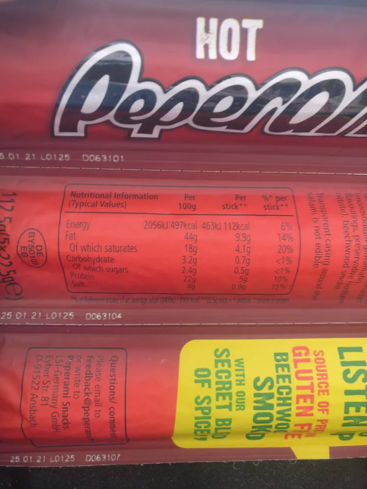 Hot Peperami