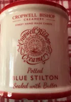 Potted Blue Stilton Sealed with Butter