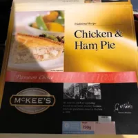 Chicken and ham pie