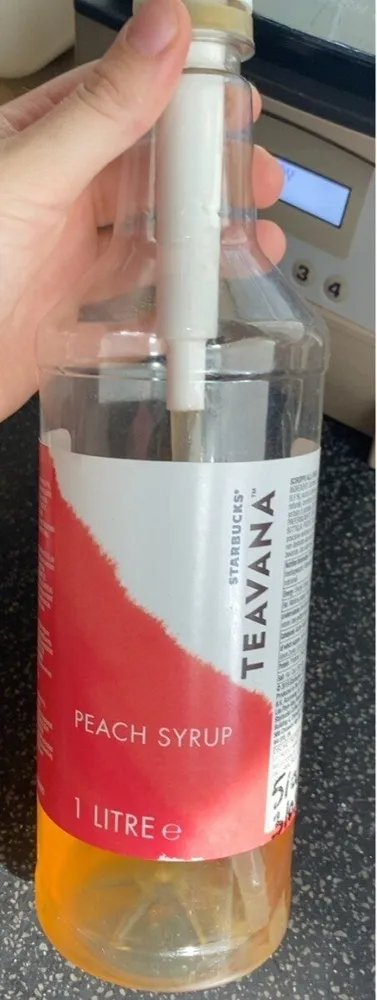 Peach syrup