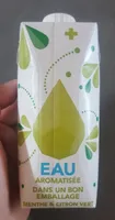 Eau aromatisée menthe citron vert