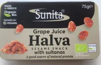 Grape Juice Halva with sultanas