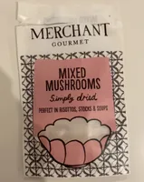 Mixed mushrooms simply dried