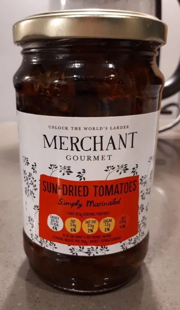 Sun-dried Tomatoes Simply Marinated