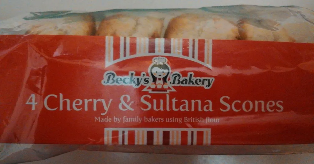 4 Cherry & Sultana Scones