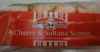 4 Cherry & Sultana Scones