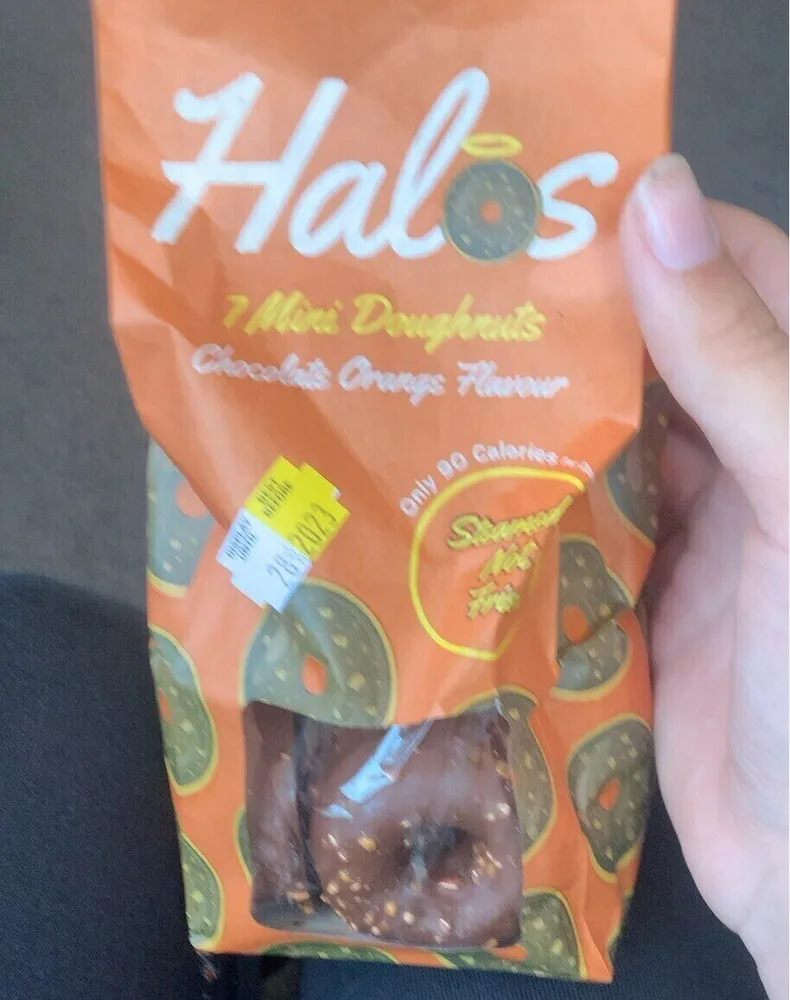 Halo chocolate orange doughnot bites
