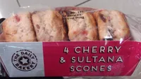 Iceland Cherry & Sultana Scones 4pk